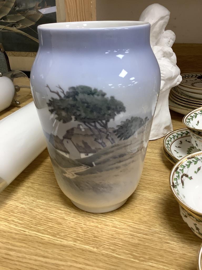 Assorted ceramics and glass